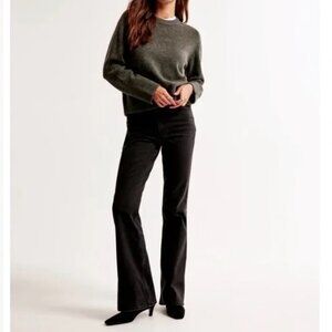 Abercrombie & Fitch Black Flare Jeans